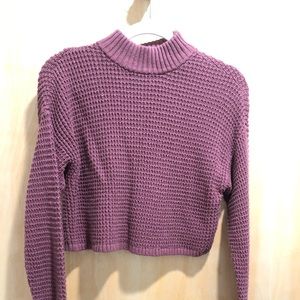 Hollister cropped sweater